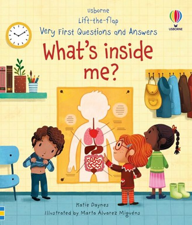 Lift-the-Flap Very First Questions And Answers: What's Inside Me? - Édition anglaise
