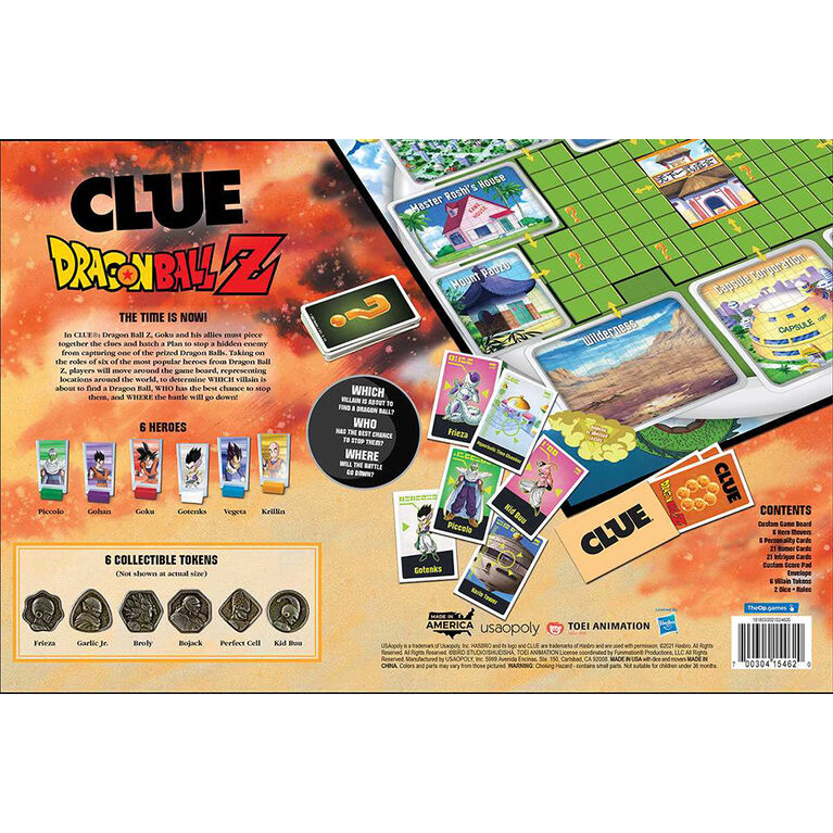 CLUE: Dragon Ball Z - English Edition