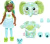 Barbie Cutie Reveal Chelsea Doll and Accessories, Jungle Series, Elephant-Themed Small Doll Set