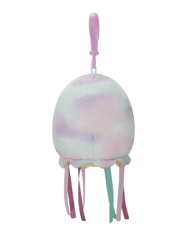 Squishmallows 3.5" Clip-on - Blue and Pink Tie-Dye Octopus