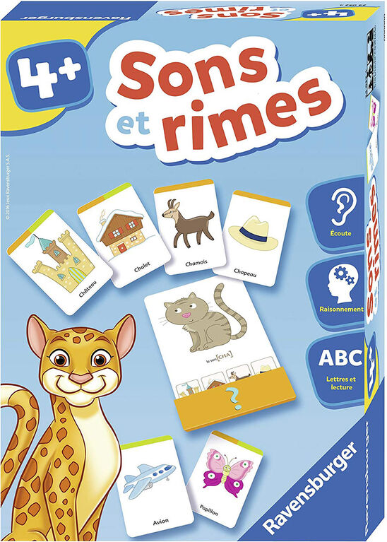 Ravensburger! Sounds and Rhymes Game - French Edition