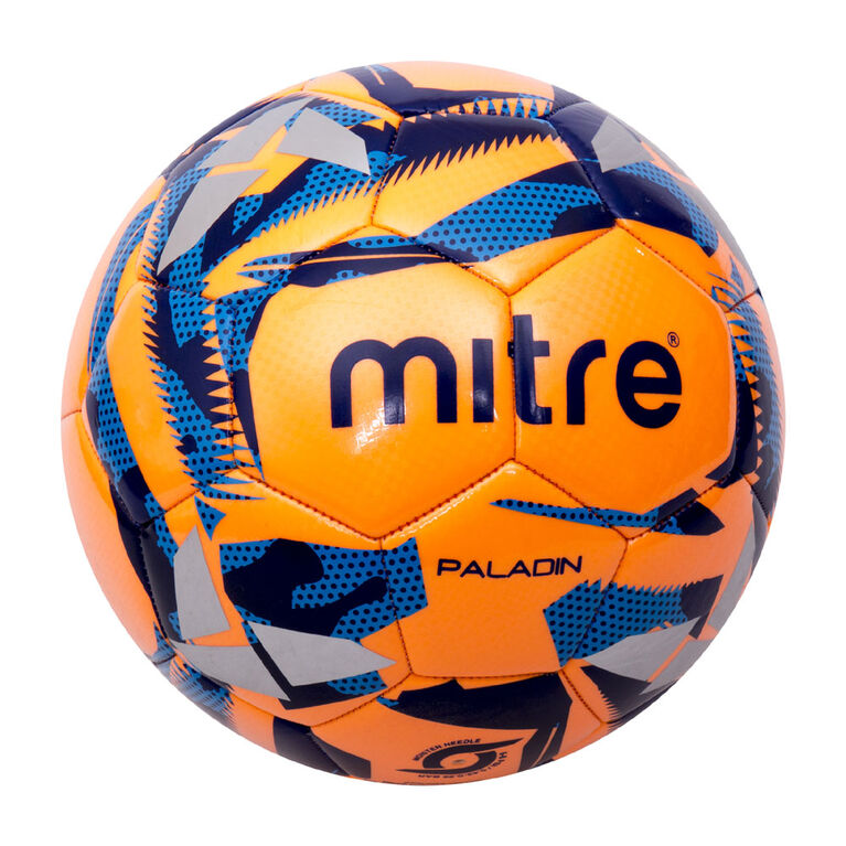 Mitre #5 Cyclone Soccer Ball - Orange