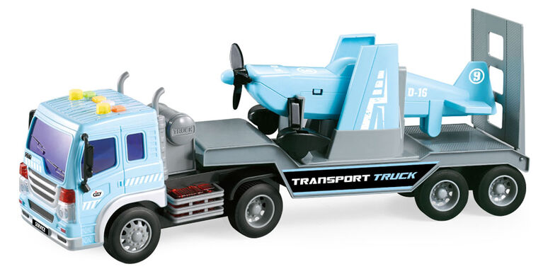 Dragon Wheels: Airplane and Carrier Truck City Service