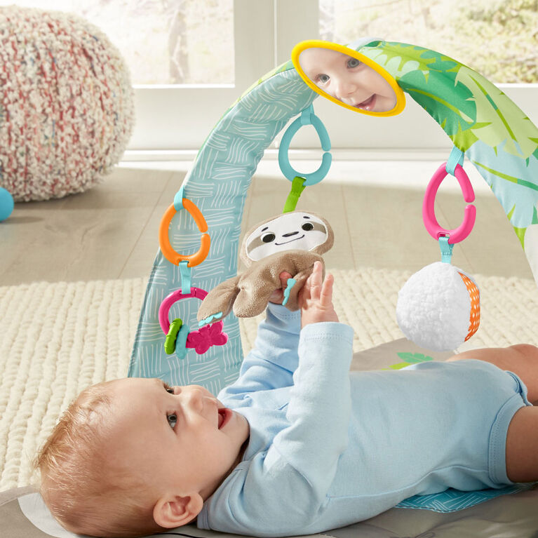 Fisher-Price - Tapis d'activités Paresseux joyeux dans l'arbre