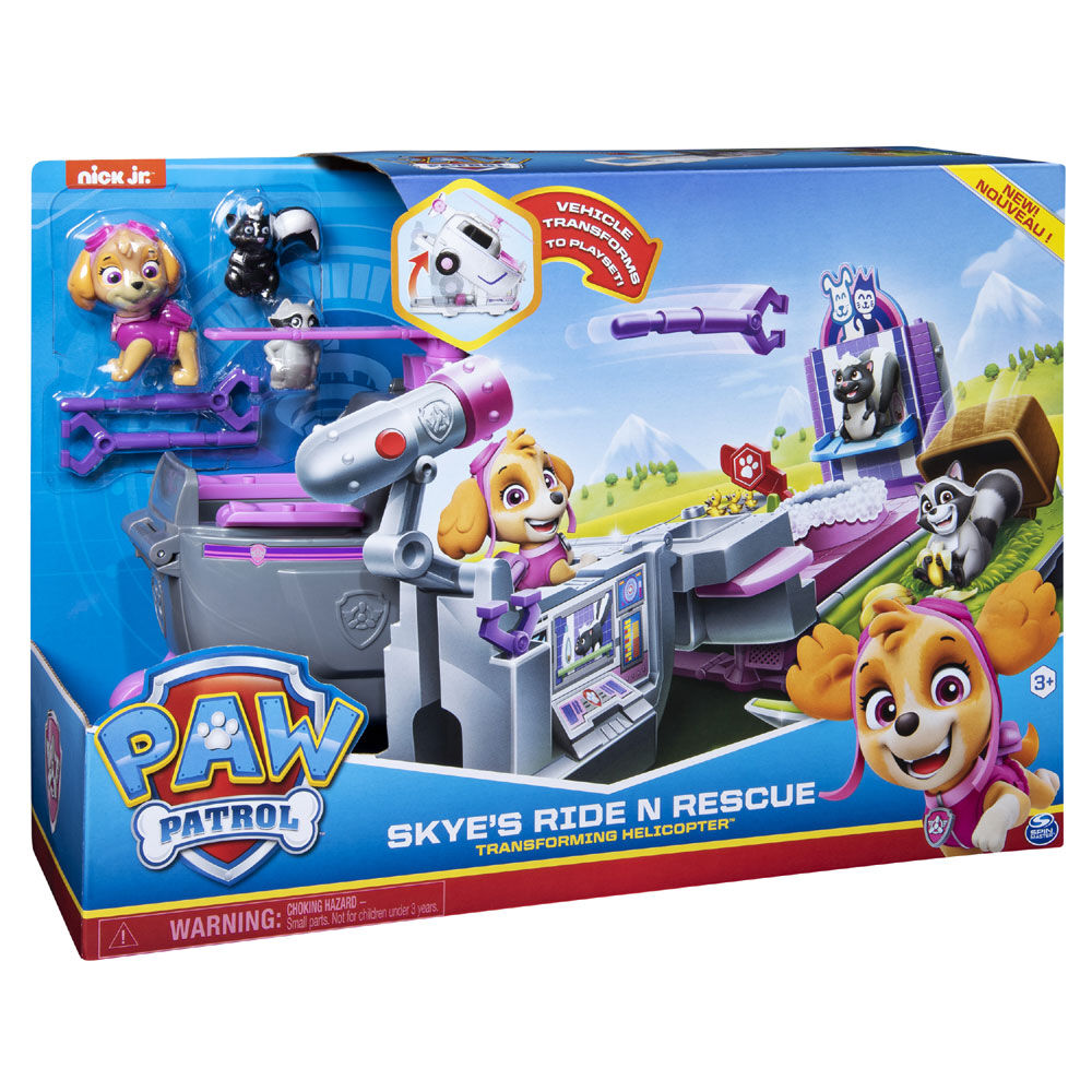 ride and rescue paw patrol