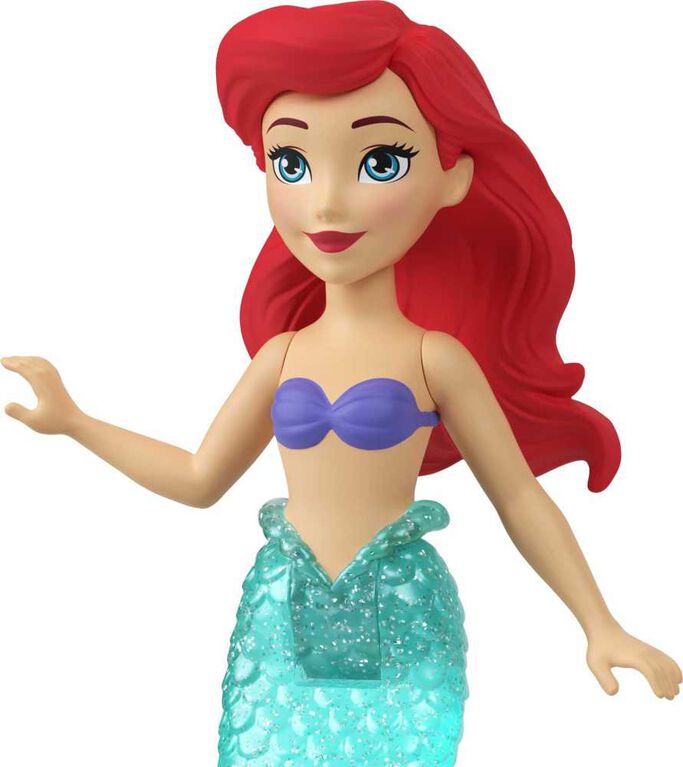 Disney Princess Toys, 6 Small Dolls and Accessories
