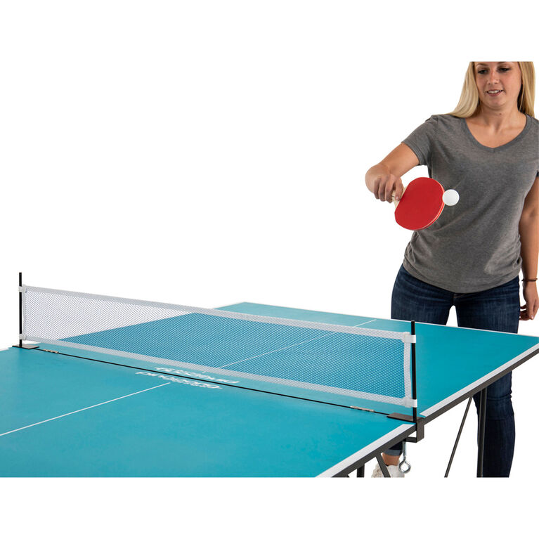 Ping Pong 6 Ft Pop Up Table Tennis Blue - English Edition