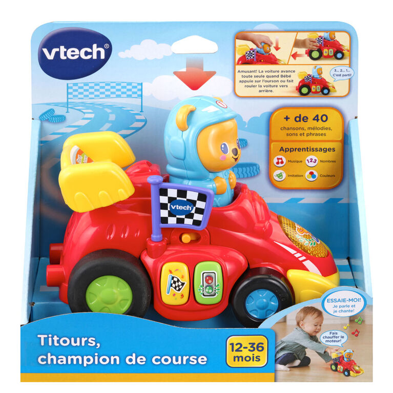 VTech Press & Pull Racer - French Edition