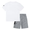 Nike French Terry Short Set - Dark Grey Heather - Size 3T