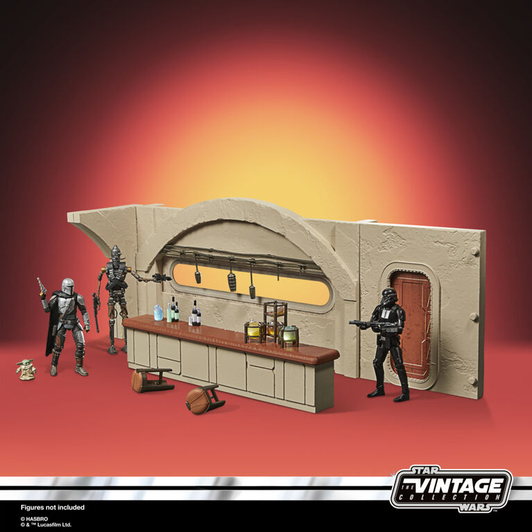 Star Wars The Mandalorian Nevarro Cantina Playset, Imperial Death Trooper (Nevarro) Action Figure