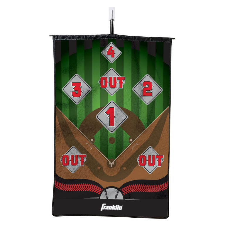 Jeu de baseball intérieur pour porte Franklin Sports