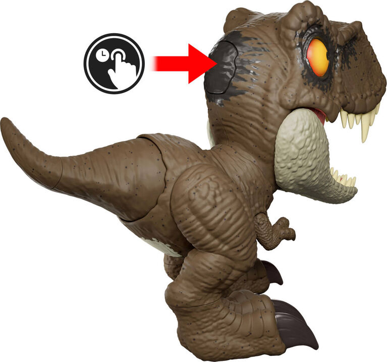 Jurassic World Roar Command Tyrannosaurus Rex Dinosaur Figure