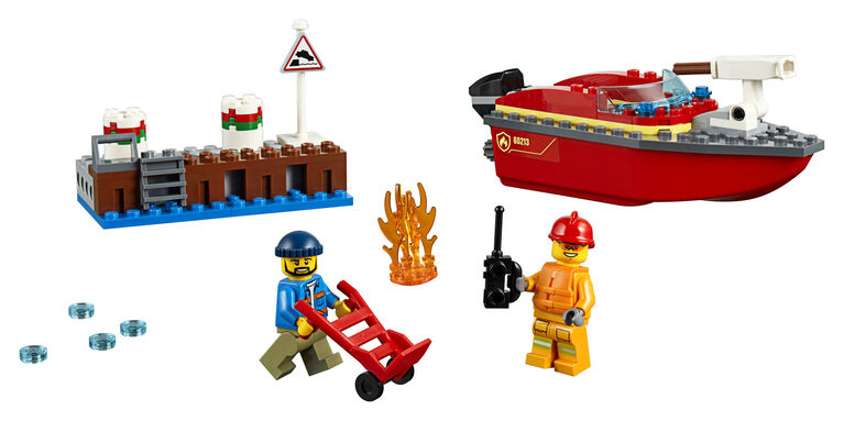 LEGO City Dock Side Fire 60213