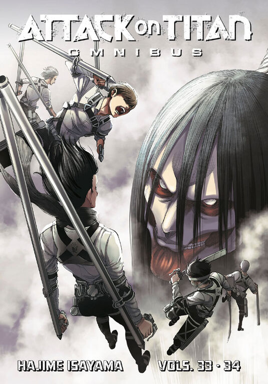Attack on Titan Omnibus 12 (Vol. 33-34) - Édition anglaise