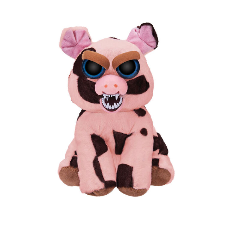 Feisty Pets 10" Plush - Mort the Snort Spotted Pig