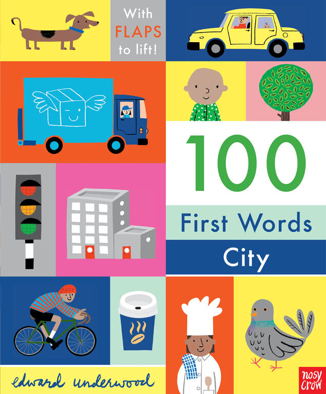 100 First Words: City - English Edition