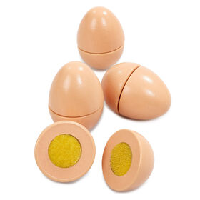 Early Learning Centre Wooden Eggs - Édition anglaise - Notre exclusivité