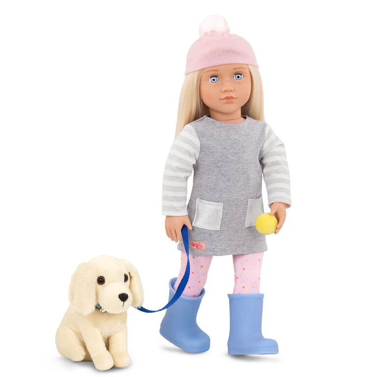 Our Generation, Meagan, 18-inch Doll & Pet Set