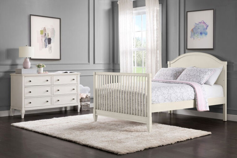 Oxford Baby Elizabeth Full Bed conversion kit Vintage White R