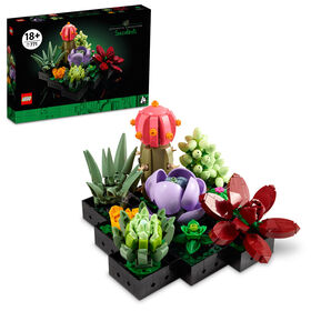 Les succulentes LEGO 10309 Ensemble de construction de décoration végétale (771 pièces)
