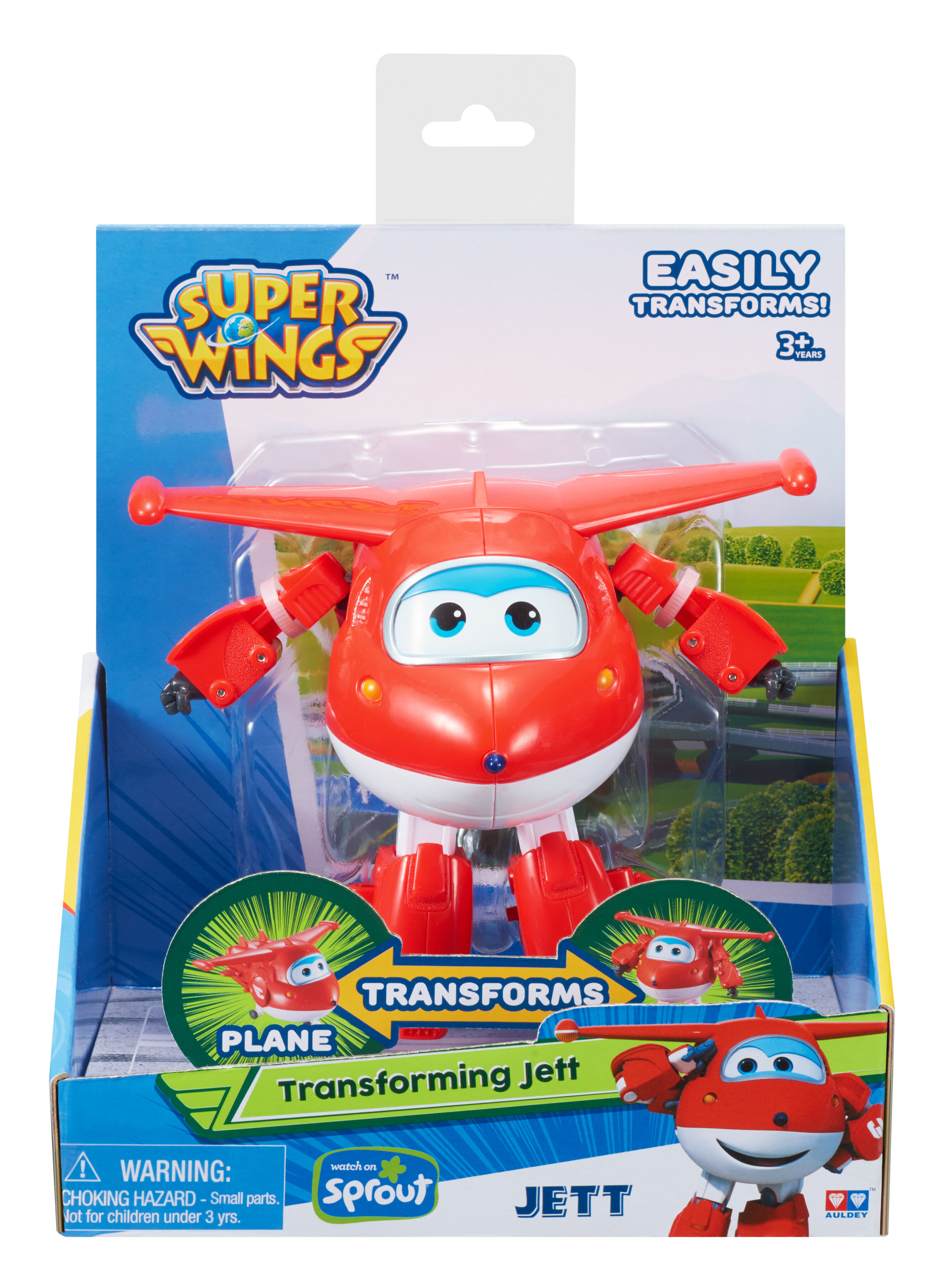 Super Wings Transforming Jett English Edition