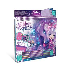 Cahier à colorier - Chevaux fantastiques - Galaxie