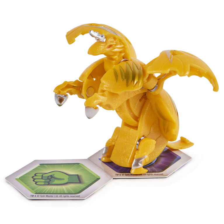 Bakugan Evolutions, Neo Pegatrix, 2-inch Tall Collectible Action Figure and Trading Card