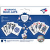 Masterpieces Puzzle Company Toronto Blue Jays Two Decks Of Playing Cards & Dice Set Card Game