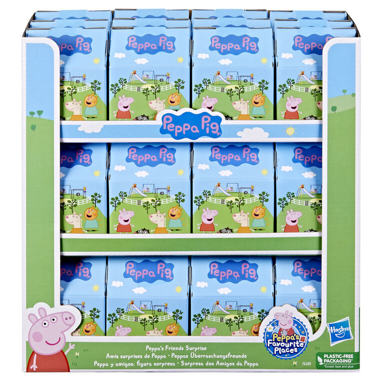 Peppa Pig Amis surprises de Peppa, 1 des 12 figurines de collection Peppa Pig, jouet pour enfants