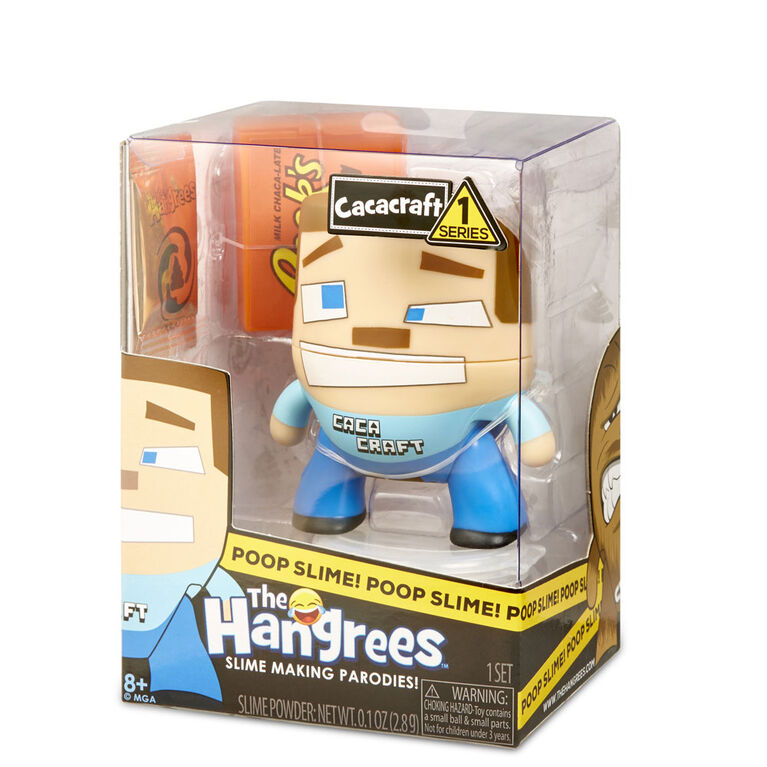 The Hangrees Cacacraft Collectible Parody Figure with Slime