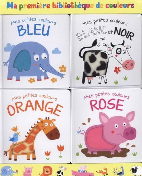 Ma Premiere Bibliotheque De Couleur 02 - French Text
