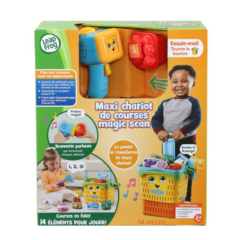 LeapFrog Maxi chariot de courses magic scan - Édition française