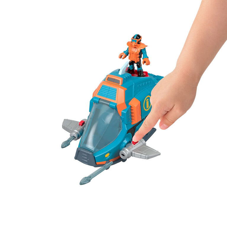 Fisher-Price - Imaginext - Sous-marin à l'épreuve des requins