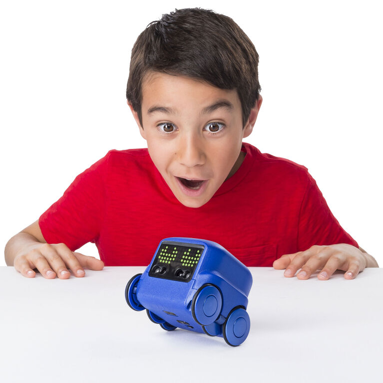 Boxer Interactive A.I. Robot Toy (Blue) with Personality and Emotions