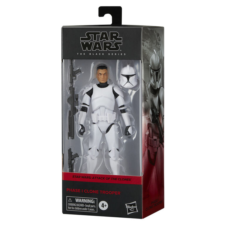Star Wars The Black Series Phase I Clone Trooper Star Wars: Attack of the Clones 6 Inch Action Figure