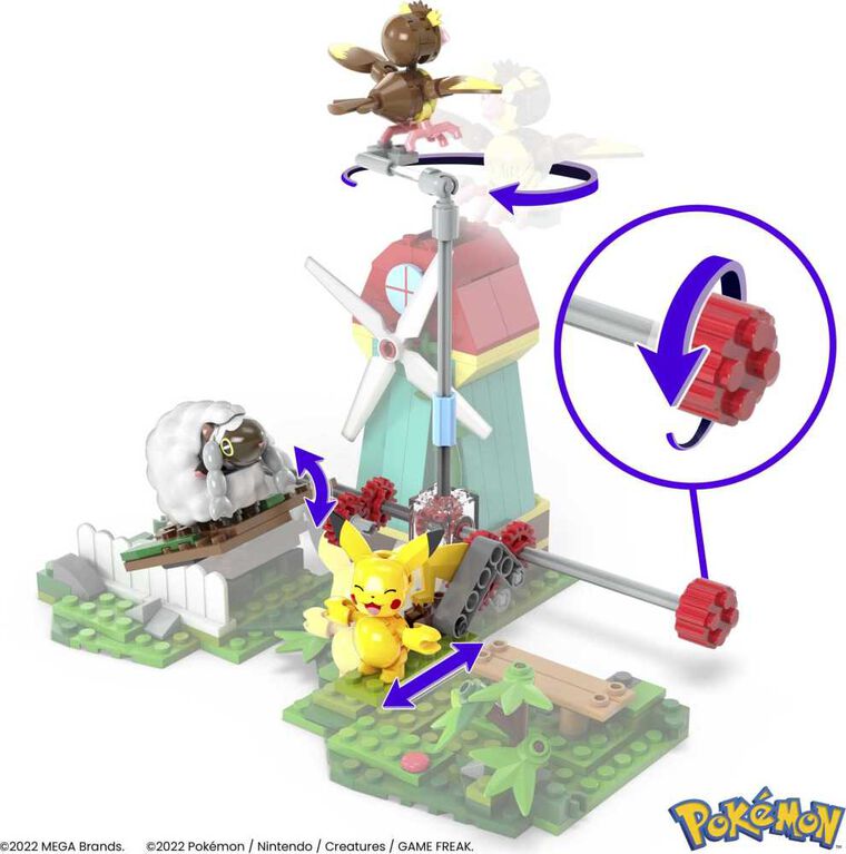 Mega Pokemon Countryside Windmill