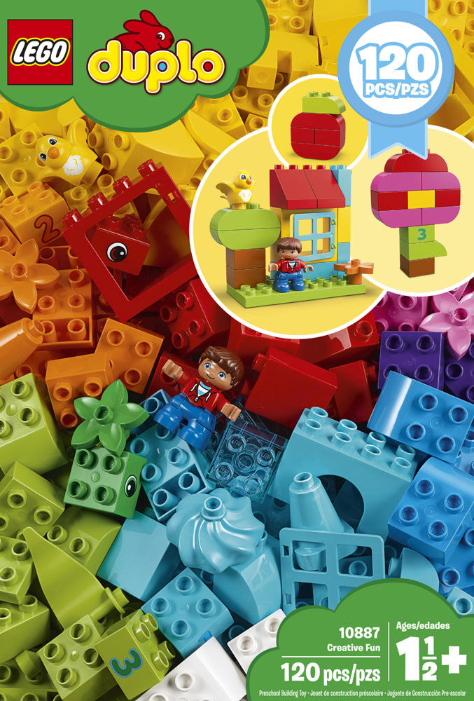 LEGO DUPLO Classic Creative Fun 10887 120 pieces Toys R Us Canada