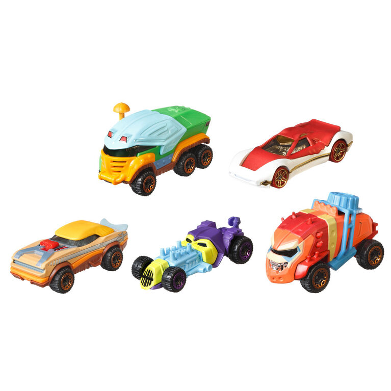 Hot Wheels Masters of the Universe Character Car 5-Pack