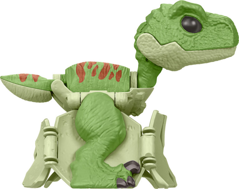 Jurassic World Egg to Velociraptor Dinosaur Transforming Toy Hidden Hatchers