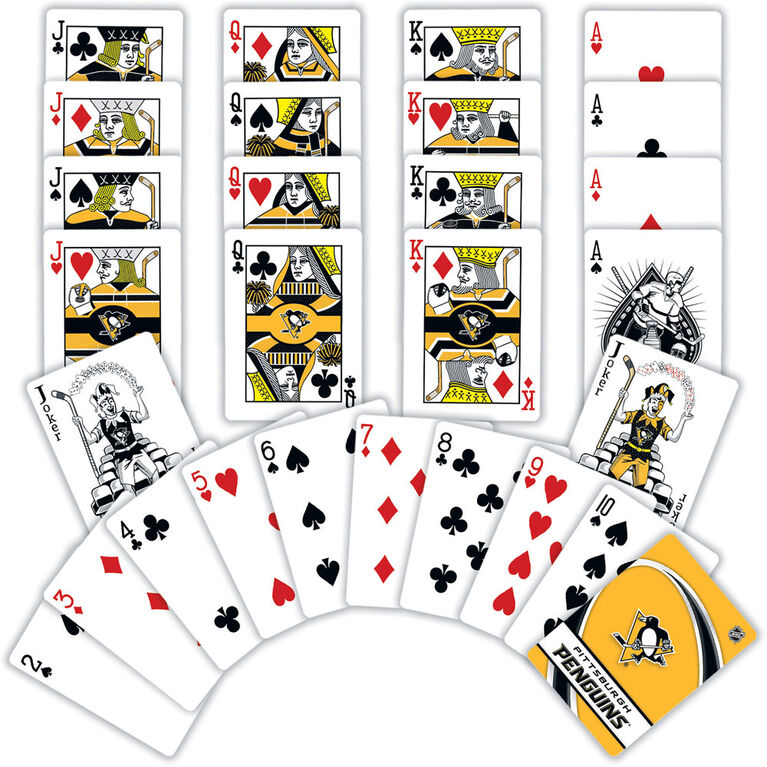 Pittsburgh Penguins Playing Cards