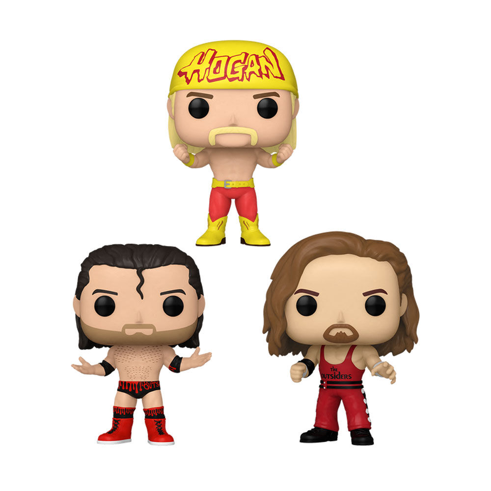 Funko Pop! WWE: NWO Hogan & The Outsiders 3-Pack Vinyl Figures