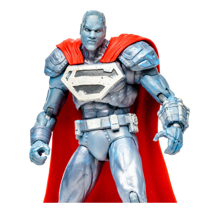 Figurine 7" DC Multiverse -Reign of the Supermen - Steel