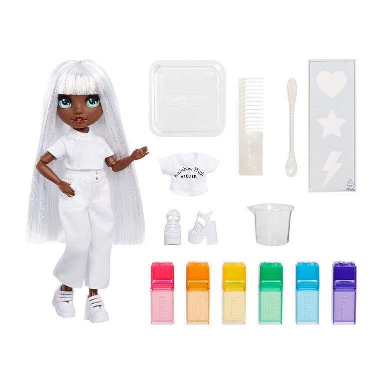 Rainbow High Watercolor & Create Fashion Doll - Green Eyes