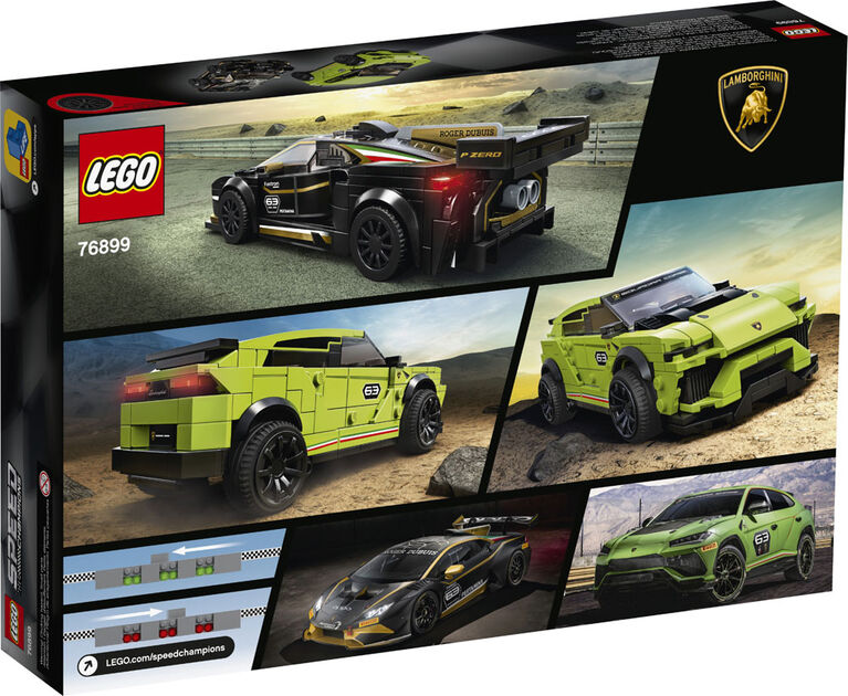 LEGO Speed Champions Lamborghini Urus ST-X & Lamborghini ...