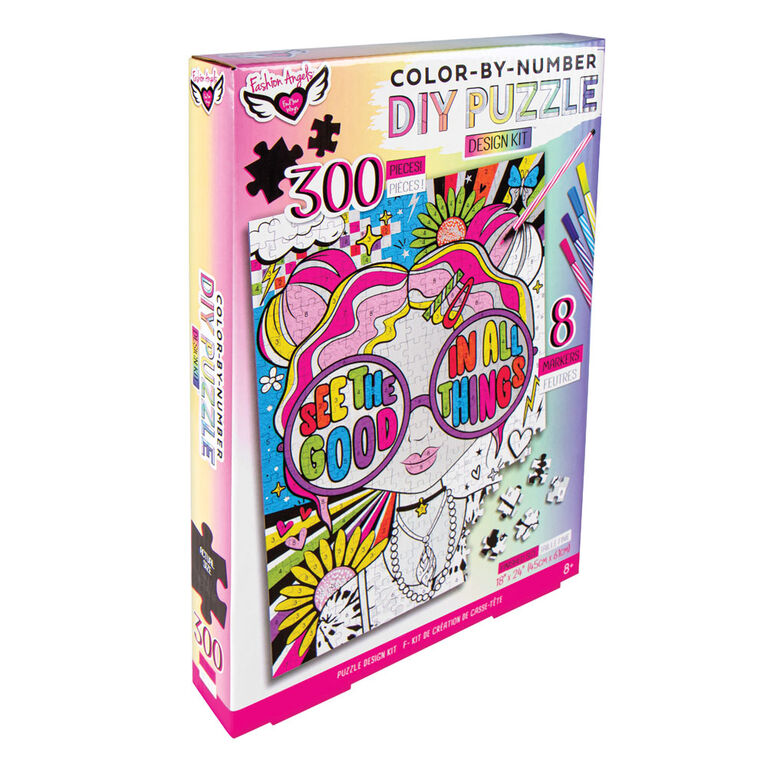Color-By-Number DIY Puzzle