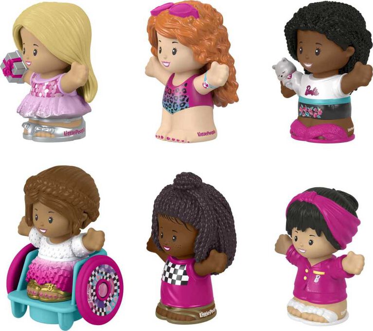 Fisher-Price Little People Barbie Figure 6 Pack