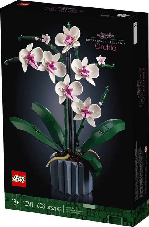 L'orchidée LEGO 10311 Ensemble de construction de décoration végétale (608  pièces)