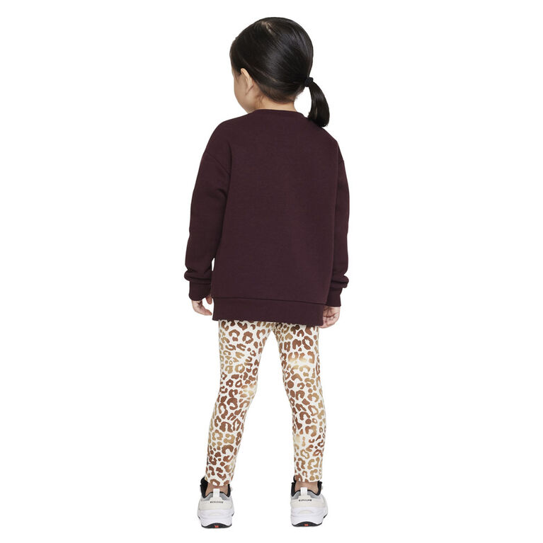 Nike Legging Set - Pale Ivory- Size 4T