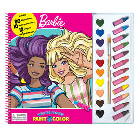 Barbie Deluxe Poster Paint & Color - English Edition
