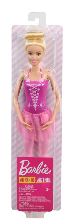 Poupée Barbie Ballerine avec tutu et chaussons de pointe sculptés